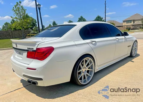 2010 BMW 750 Li from USA, damaged, VIN WBAKB8C58ACY64395